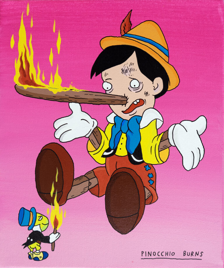 Pinocchio burns