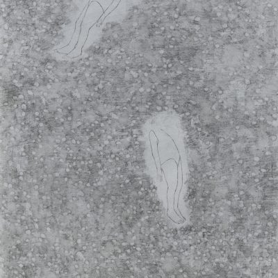 Bertaglia Elisa_Metamorphosis #23 (2014) - Olio, carboncino e grafite su carta - 29.5x20.5cm_Fronte